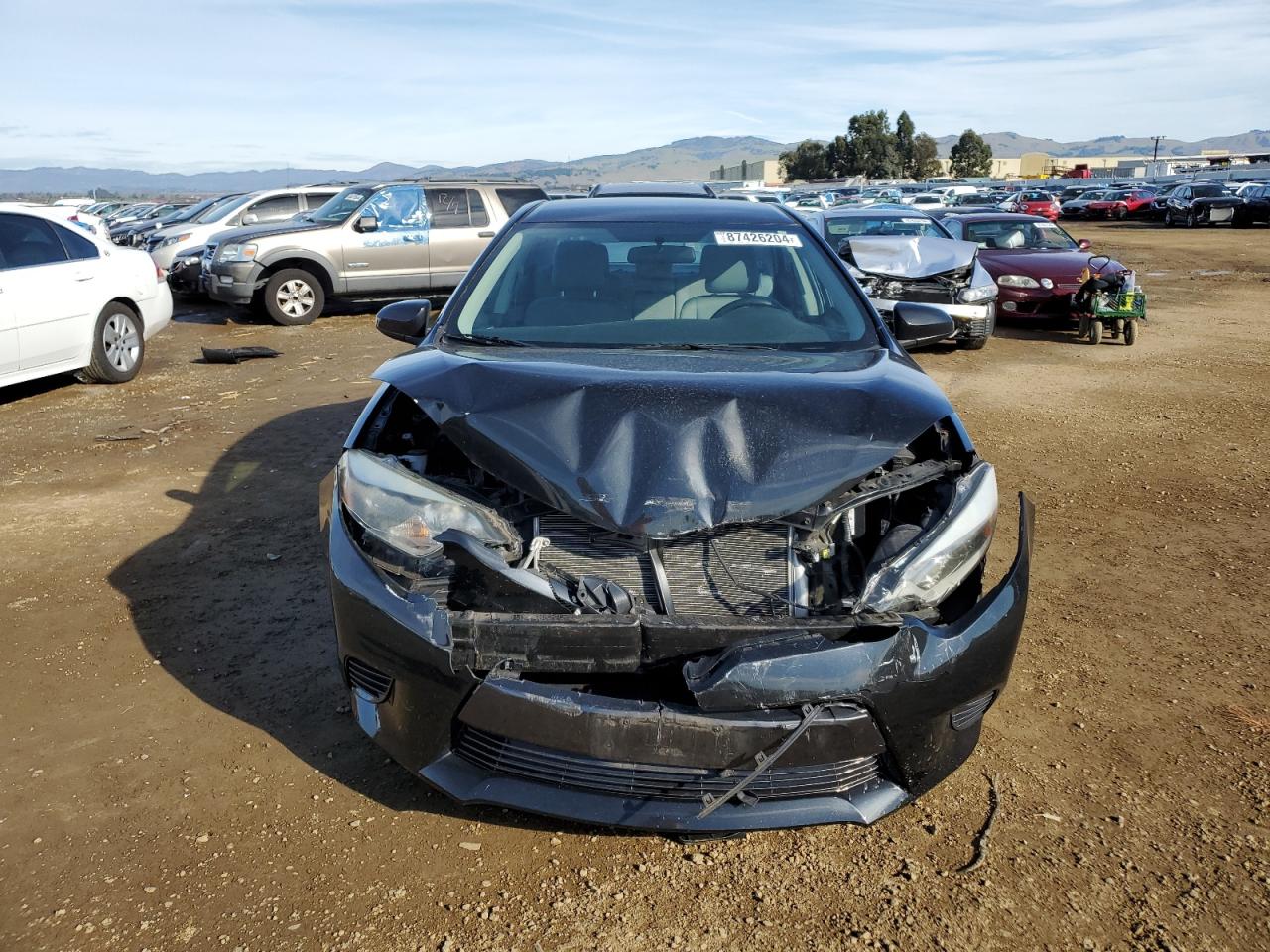 VIN 2T1BURHEXFC266593 2015 TOYOTA COROLLA no.5