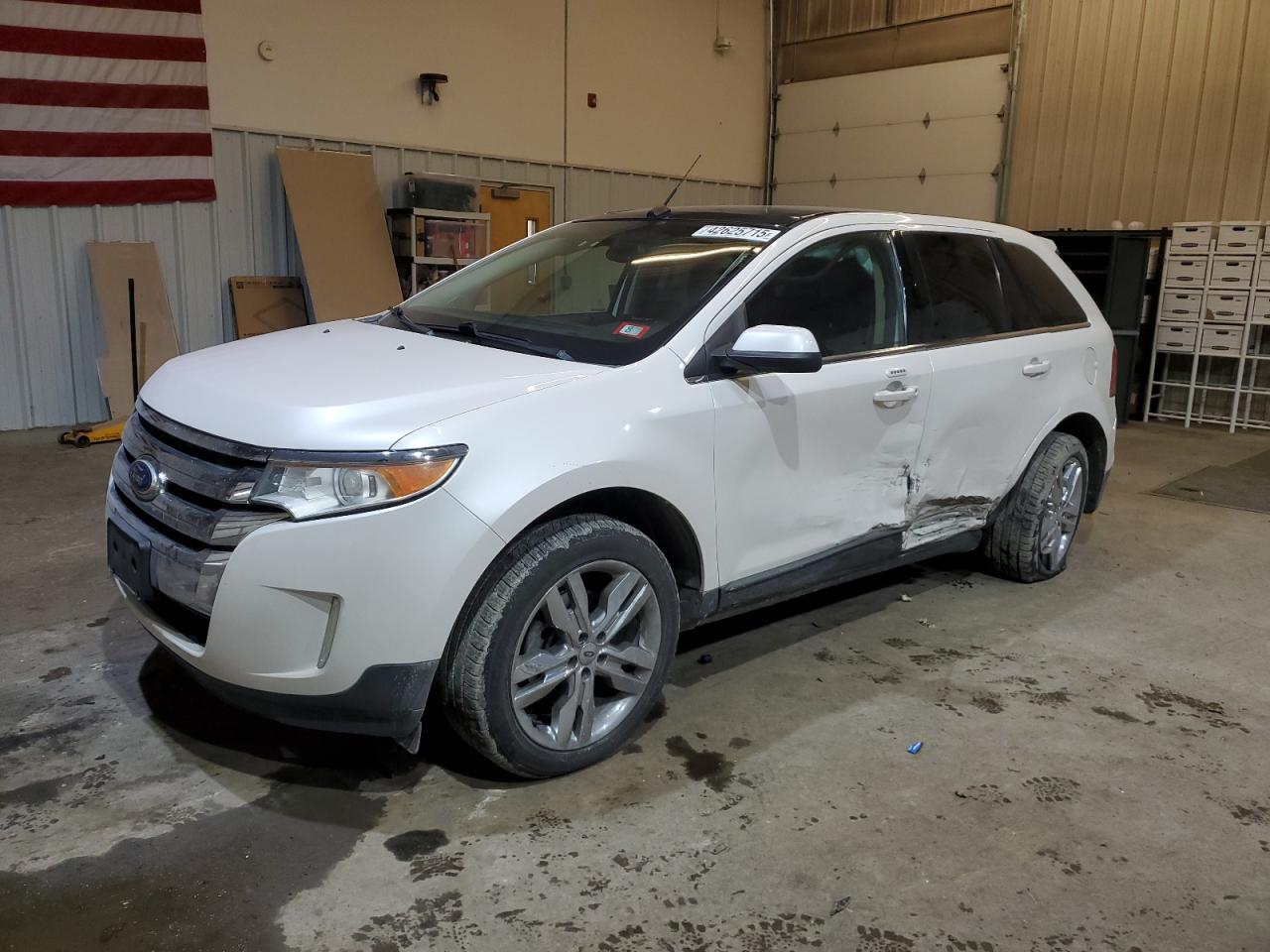 2012 Ford Edge Limited за продажба в Candia, NH - Side
