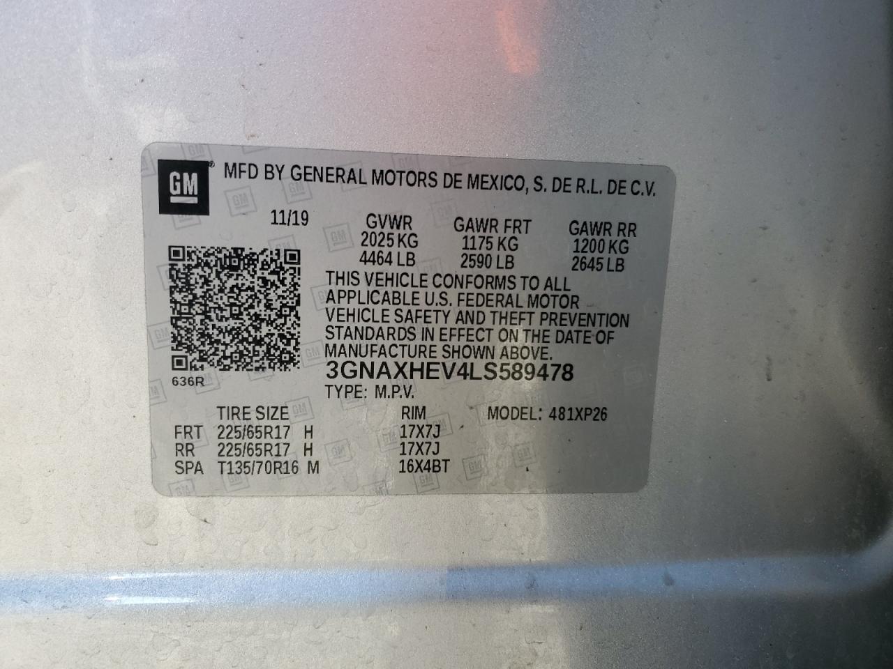 2020 Chevrolet Equinox - Image 13