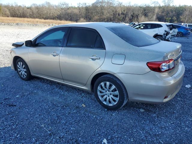 Седаны TOYOTA COROLLA 2012 Золотой