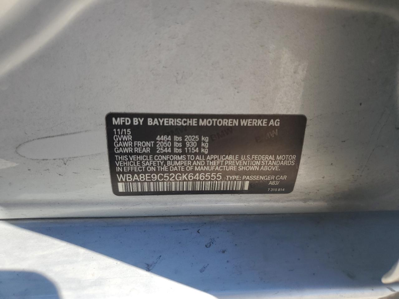 2016 BMW 3er - Image 12