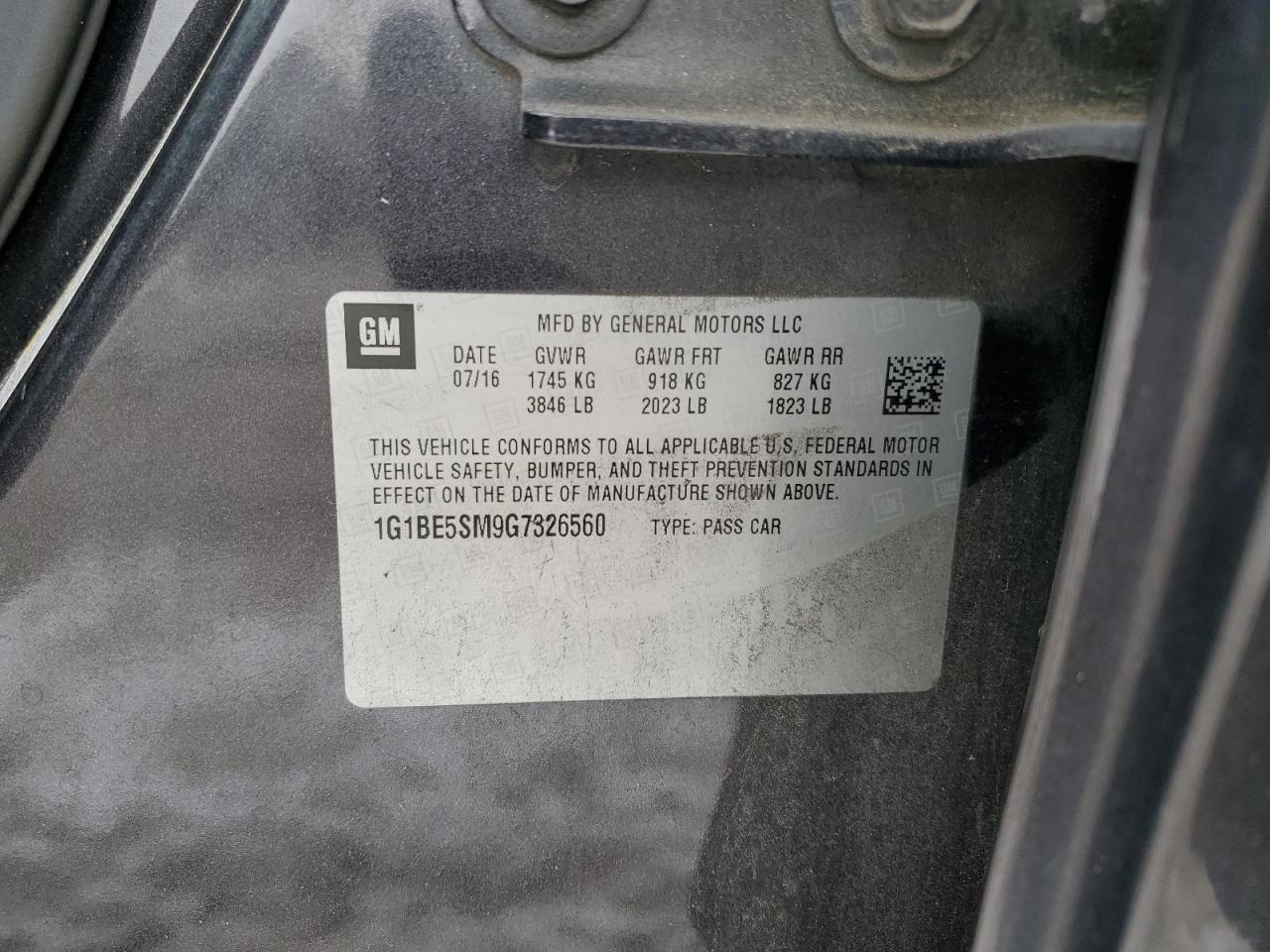 2016 Chevrolet Cruze - Image 13