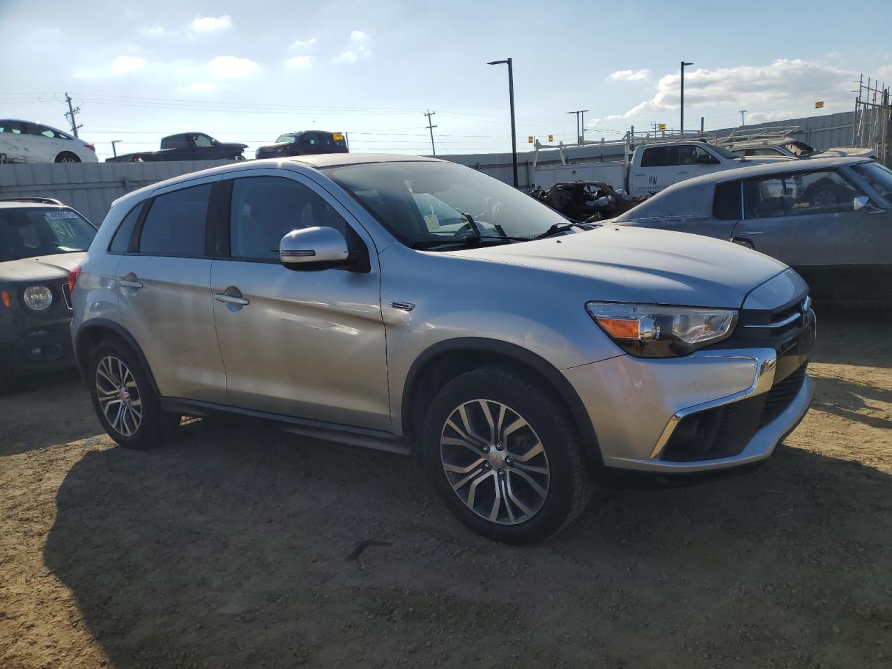 2018 Mitsubishi Outlander Sport Es VIN: JA4AP3AU4JU021411 Lot: 43193495