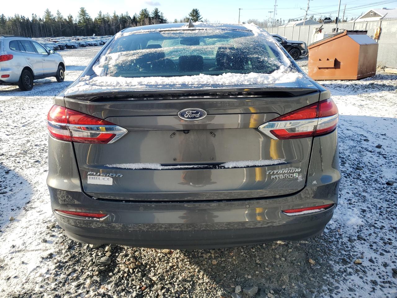 3FA6P0RU9KR243889 FORD FUSION 2019
