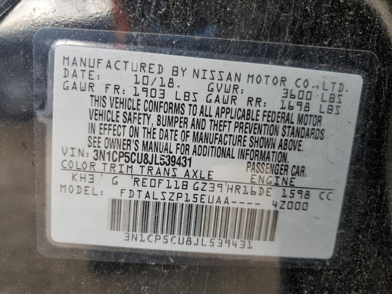 2018 Nissan Kicks - Image 14