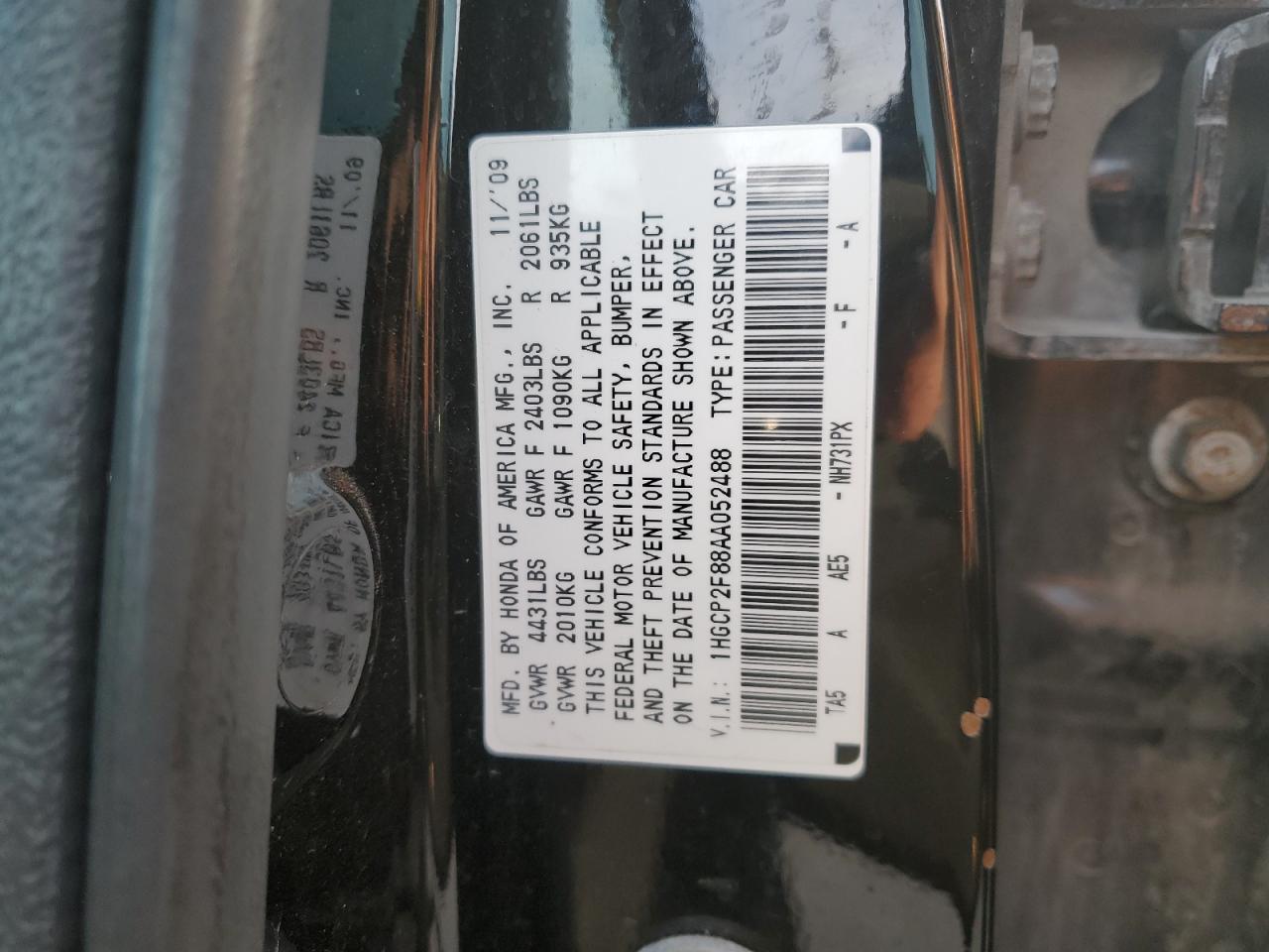 2010 Honda Accord - Image 14
