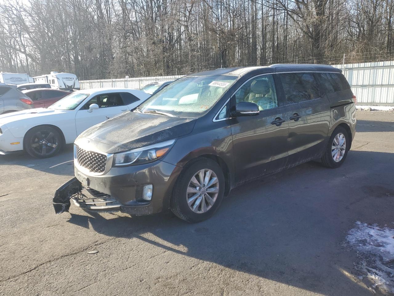 2018 Kia Sedona Ex للبيع في Glassboro، NJ - Front End