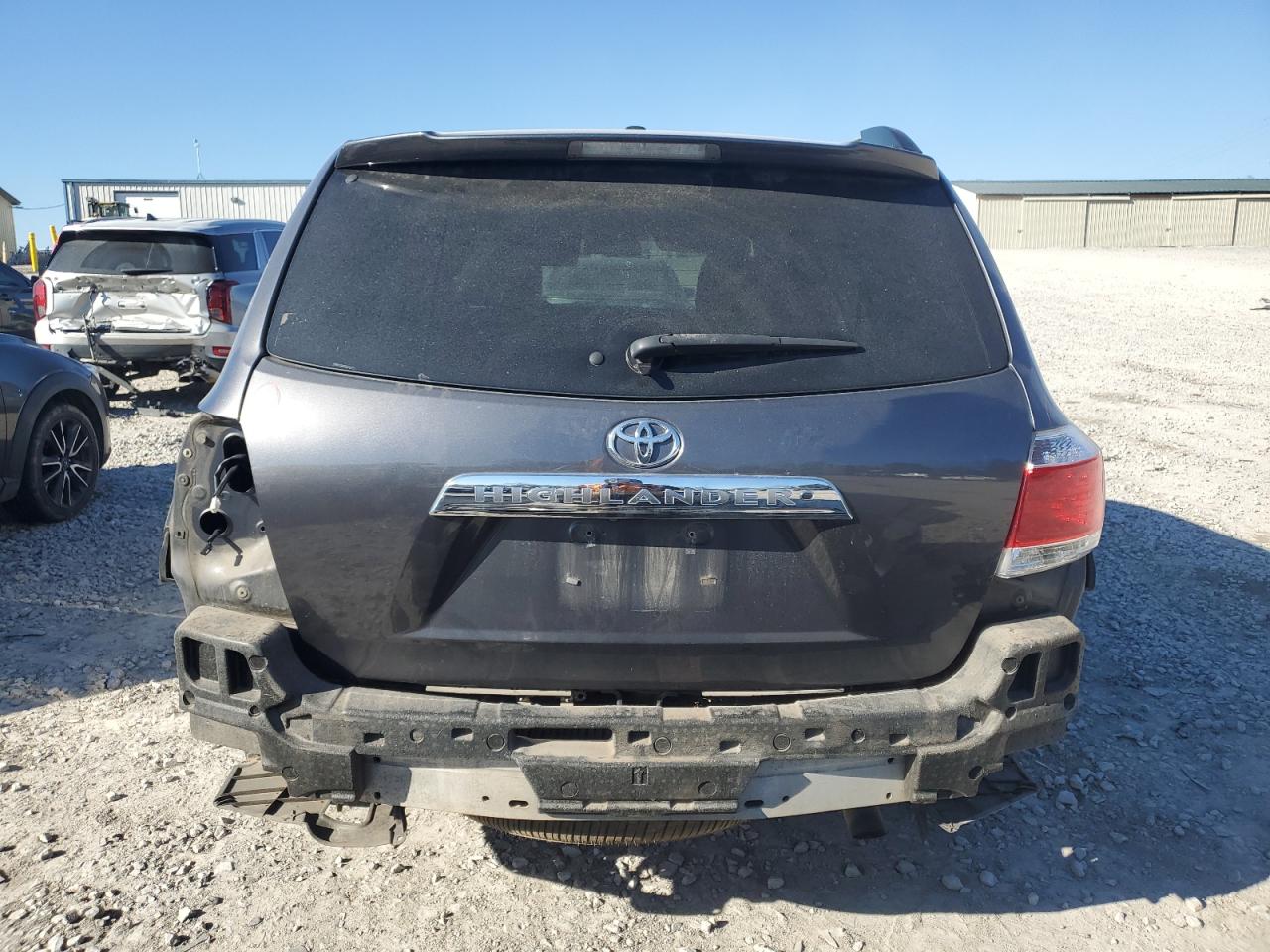 VIN 5TDYK3EH9DS096551 2013 TOYOTA HIGHLANDER no.6