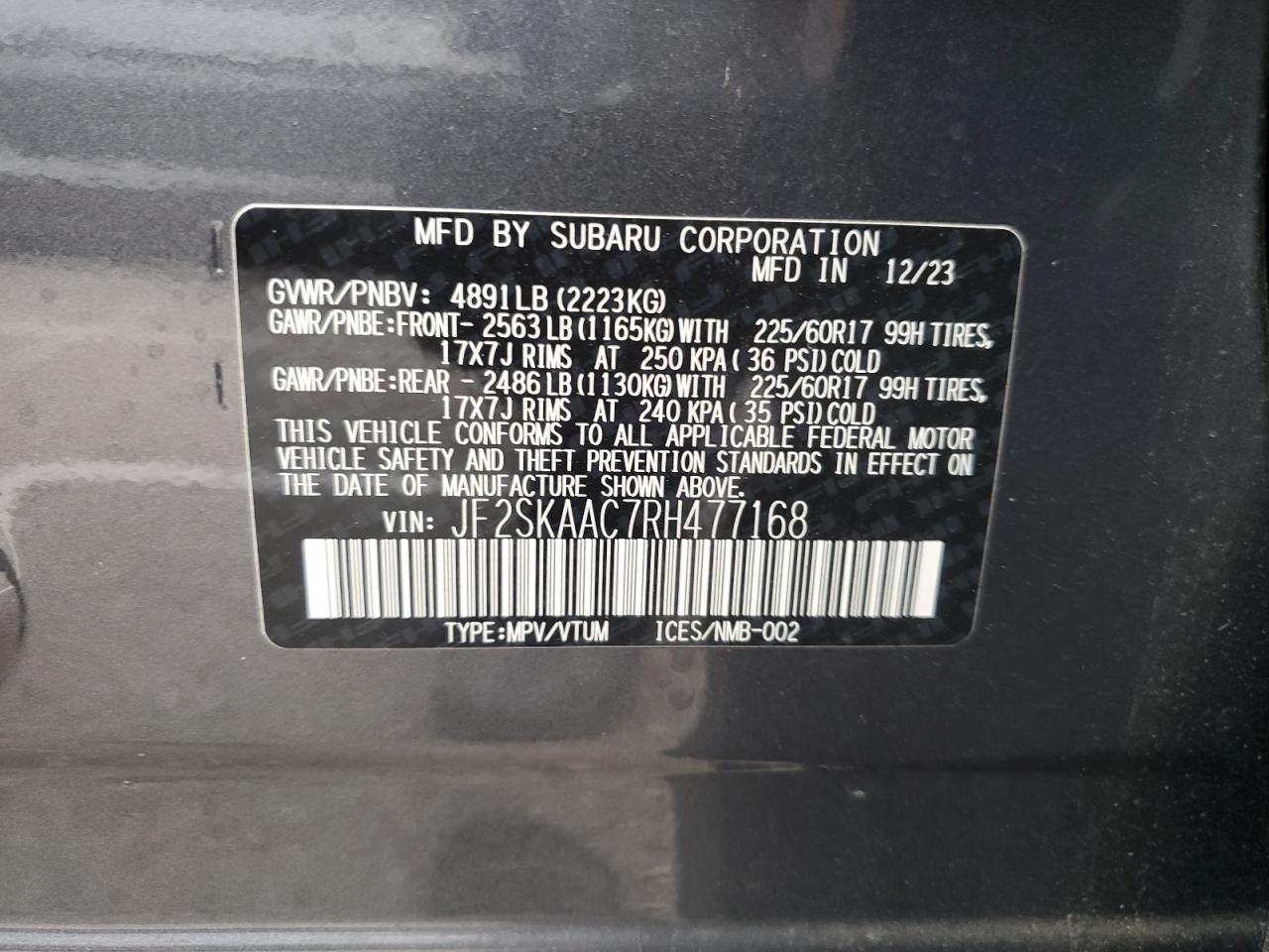 2024 Subaru Forester - Image 13
