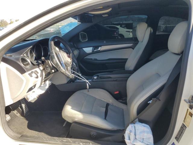 Купе MERCEDES-BENZ C-CLASS 2012 Белы