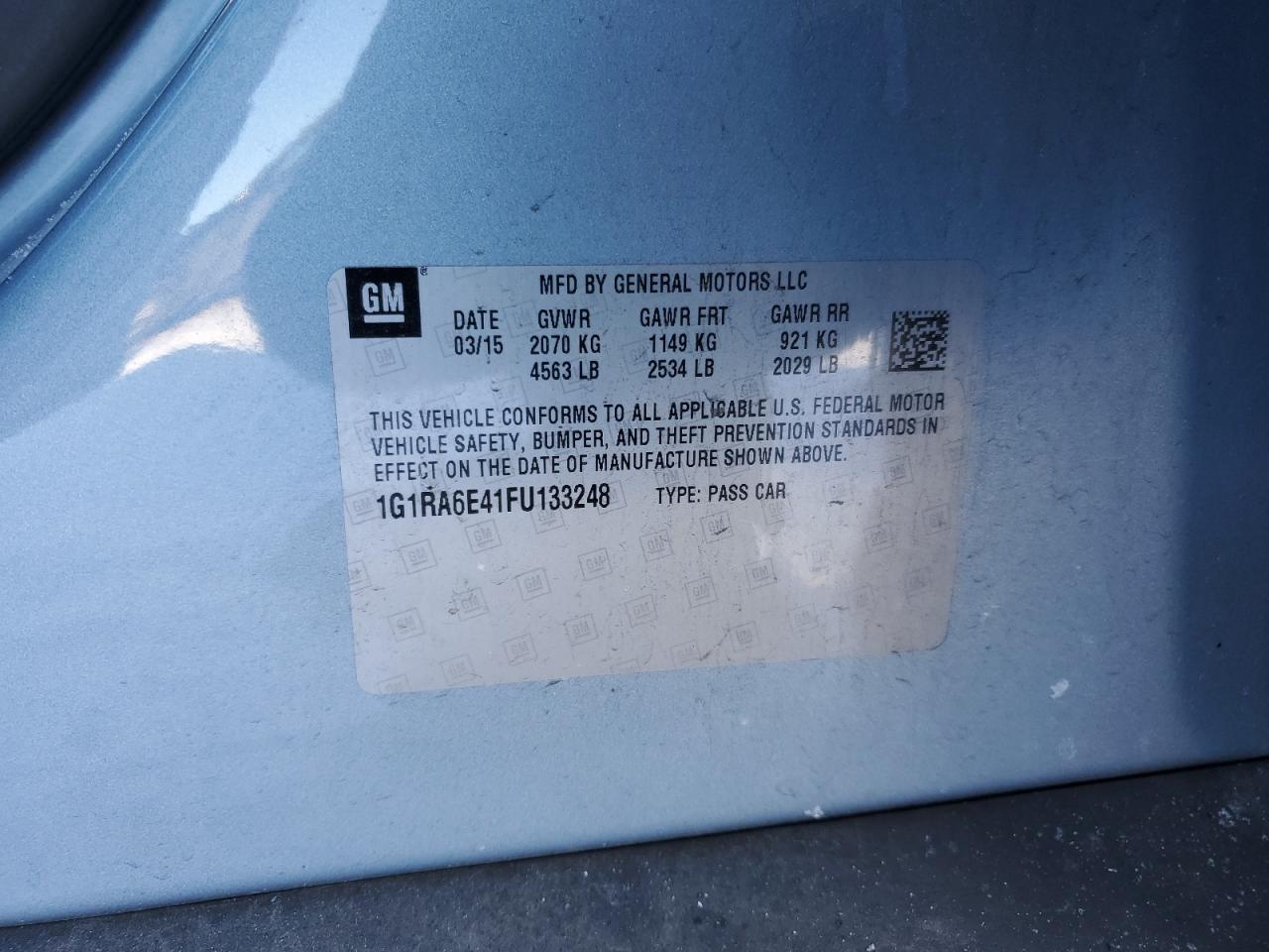 2015 Chevrolet Volt - Image 15