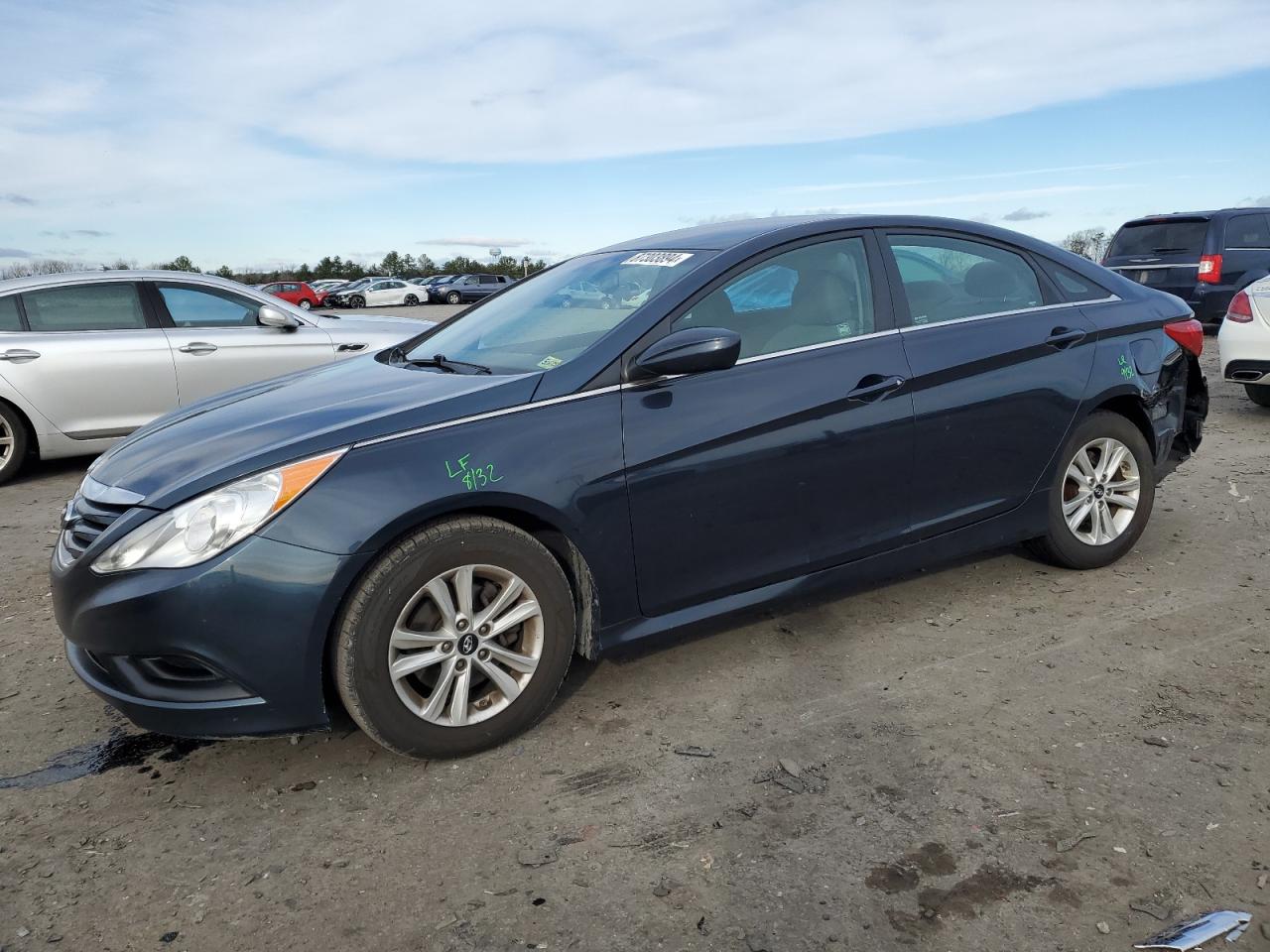 VIN 5NPEB4AC3EH909070 2014 HYUNDAI SONATA no.1