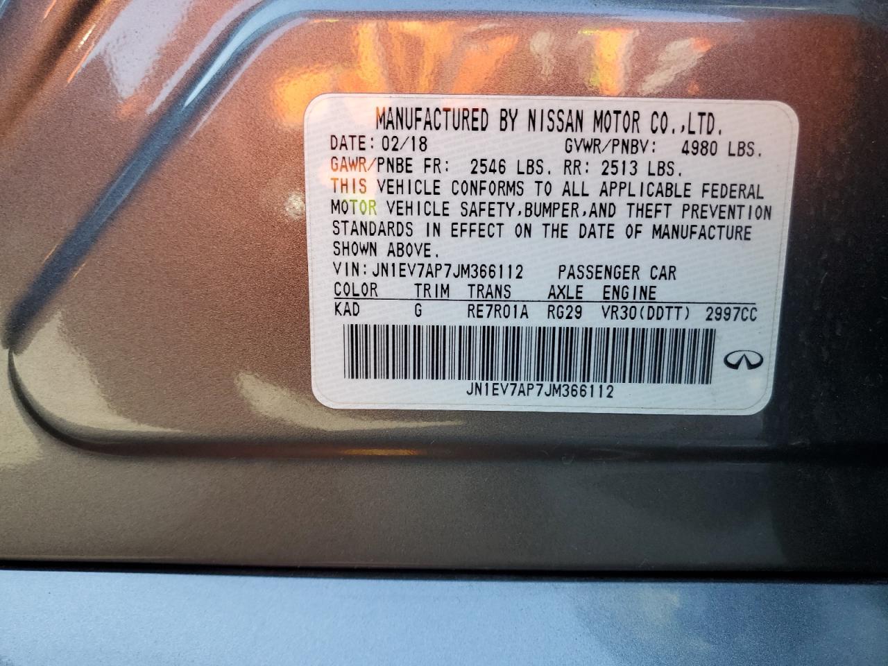 2018 Infiniti Q50 - Image 14