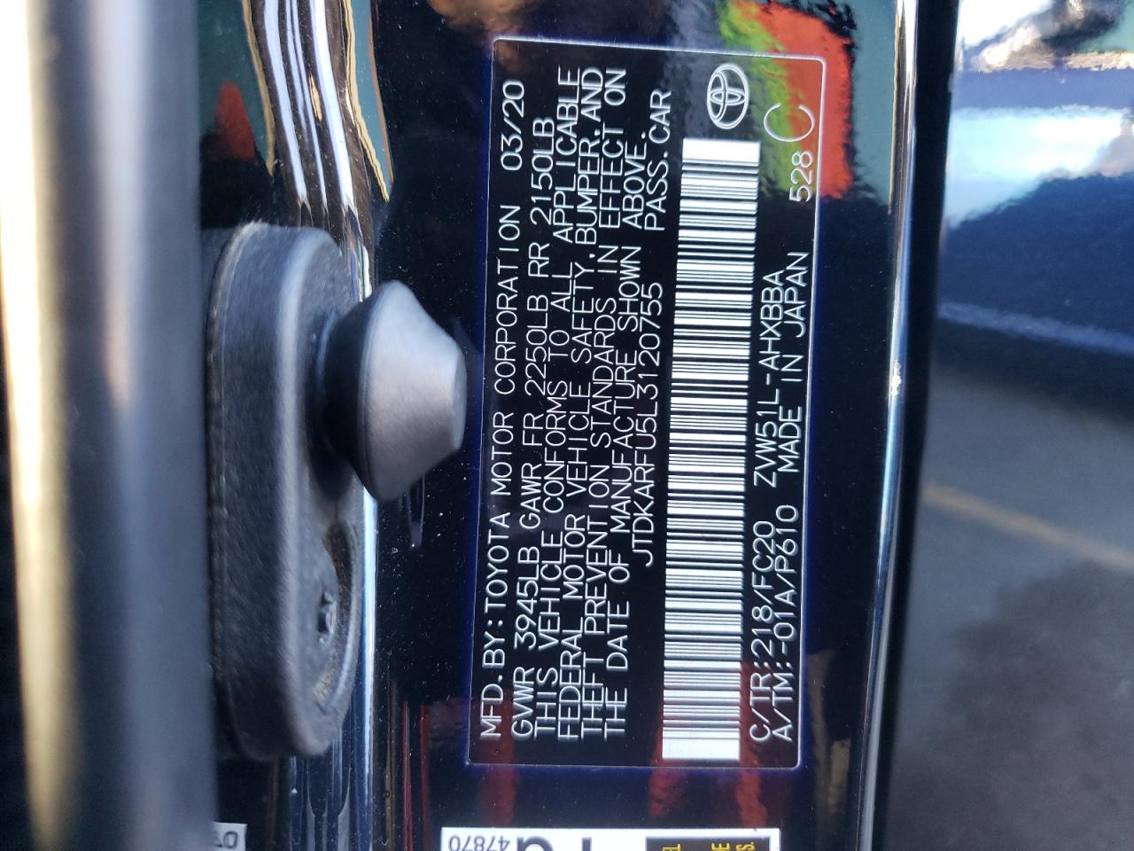 2020 Toyota Prius - Image 12