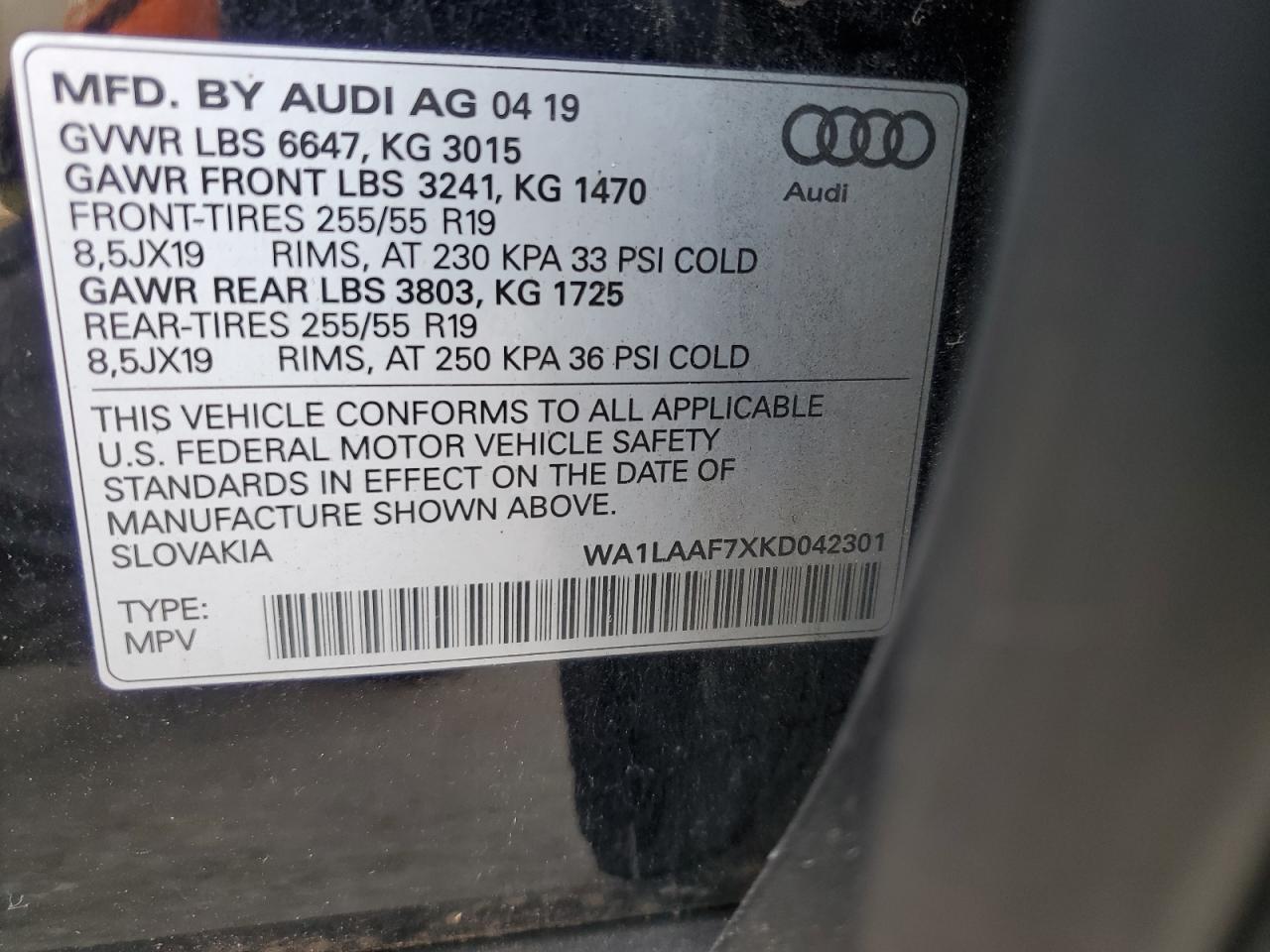 2019 Audi Q7 - Image 14