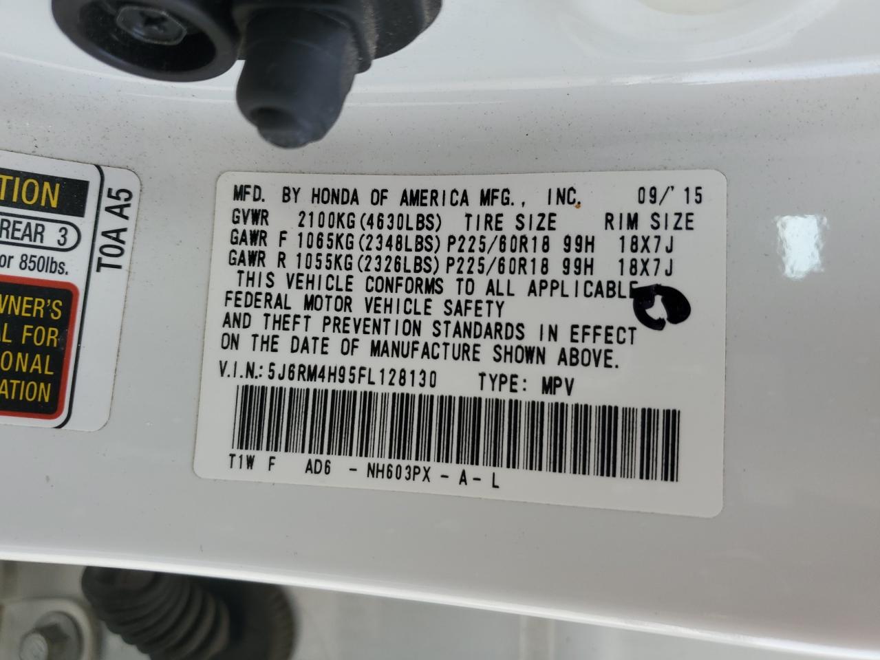 2015 Honda CR-V - Image 14