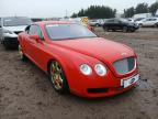 2006 BENTLEY CONTINENTA for sale at Copart WISBECH