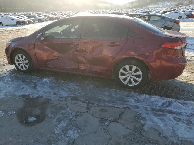  TOYOTA COROLLA 2022 Czerwony