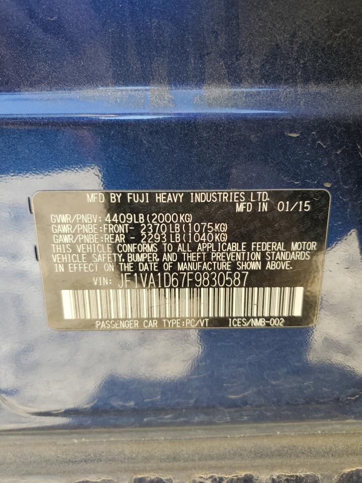 2015 Subaru WRX - Image 14
