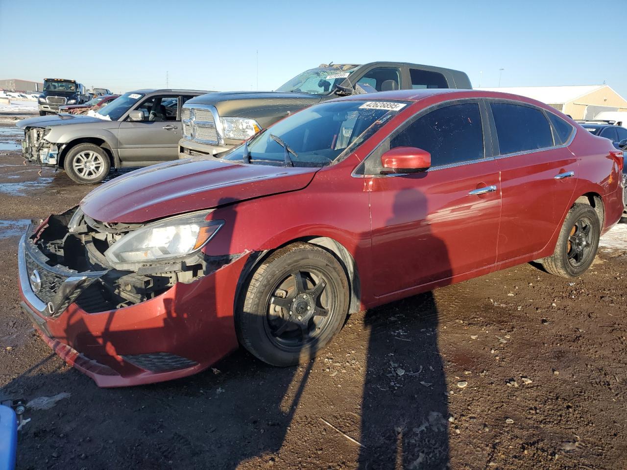 3N1AB7AP8GY263620 NISSAN SENTRA 2016