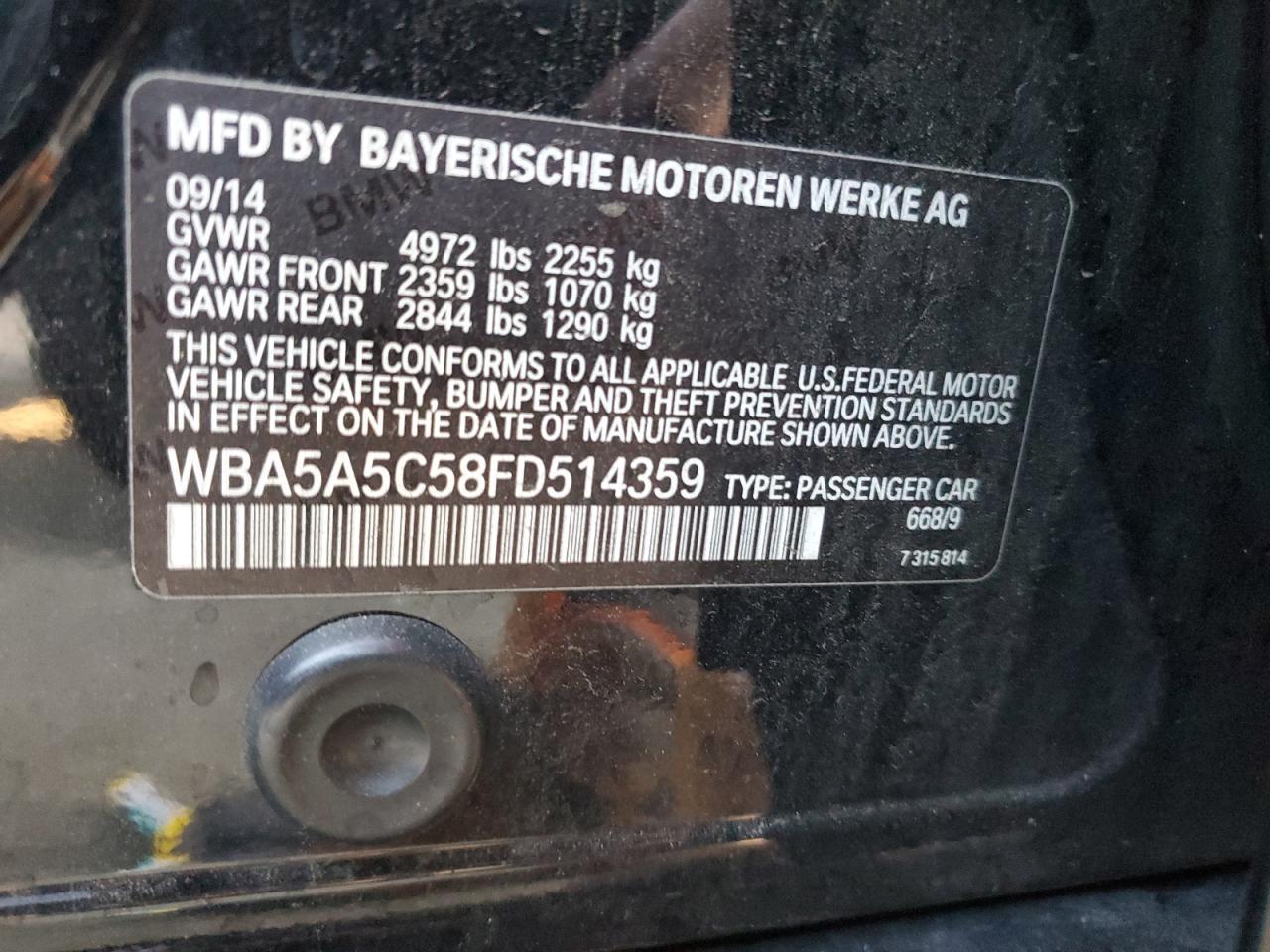 2015 BMW 5er - Image 12