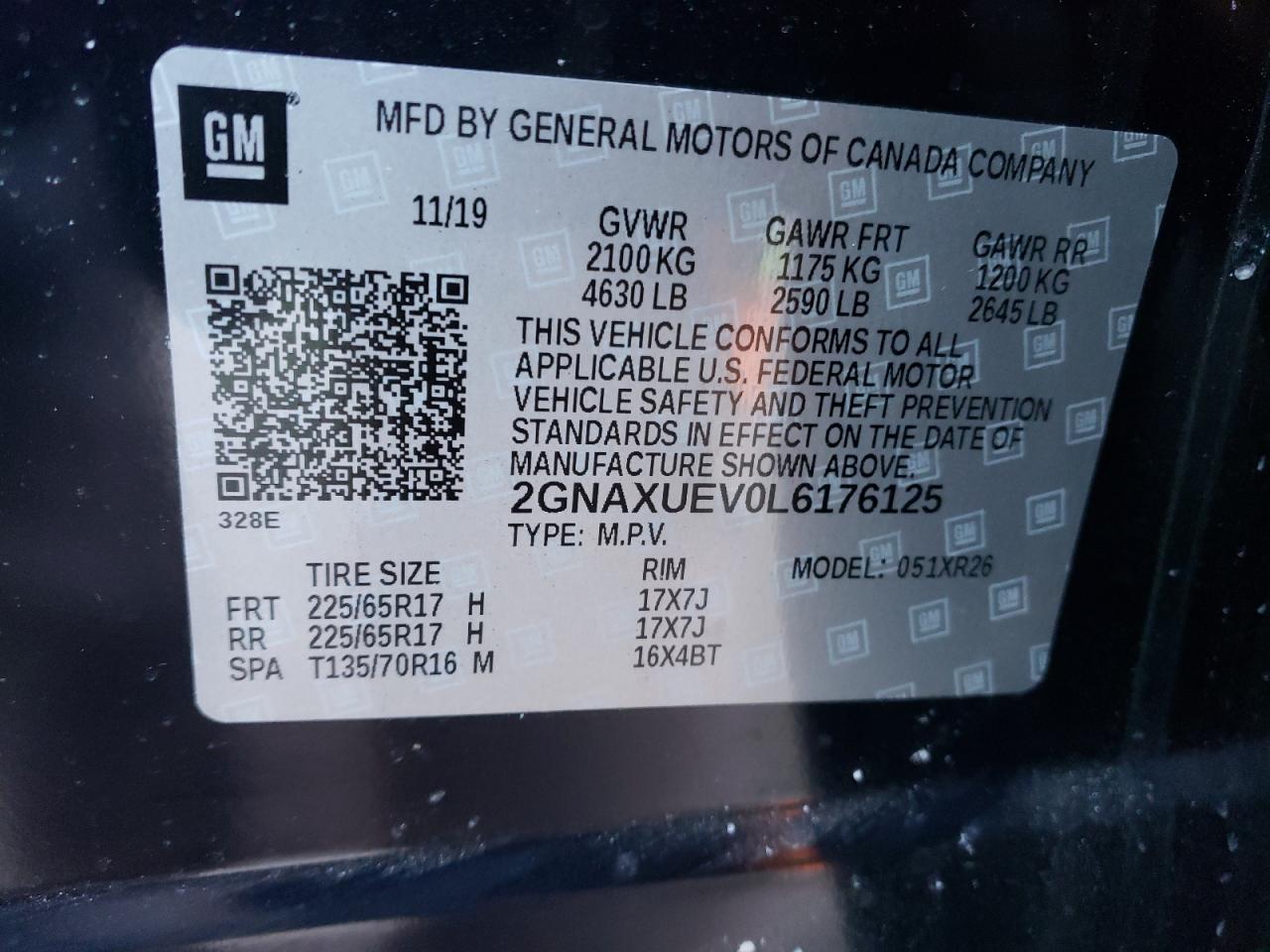 2020 Chevrolet Equinox - Image 15