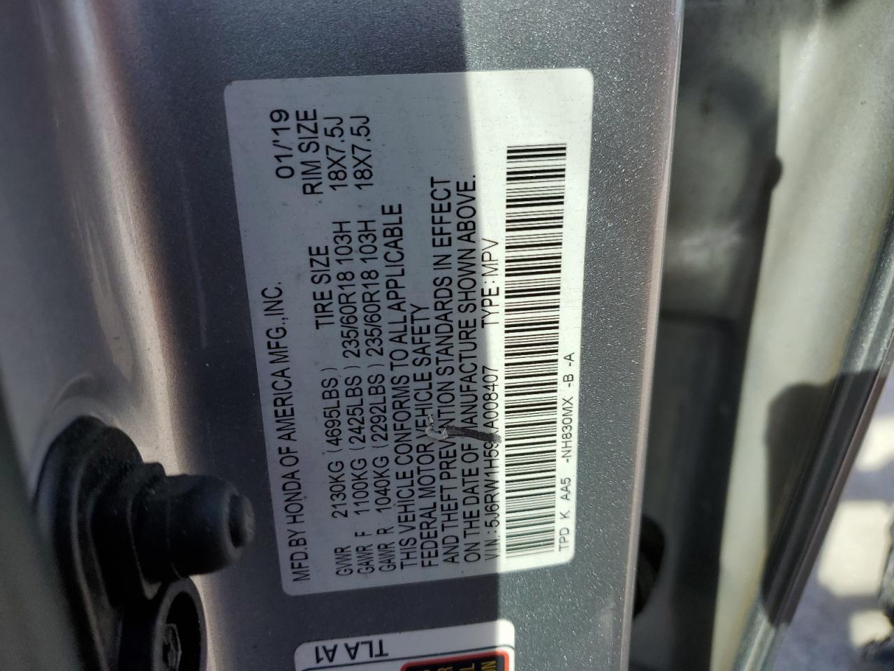 2019 Honda CR-V - Image 14