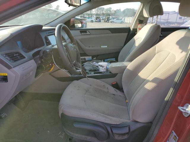 Sedans HYUNDAI SONATA 2016 Red
