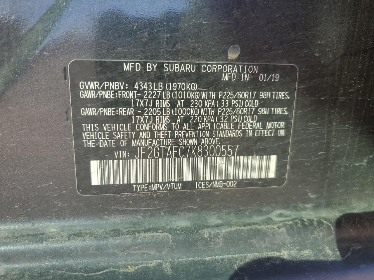 2019 Subaru XV - Image 13