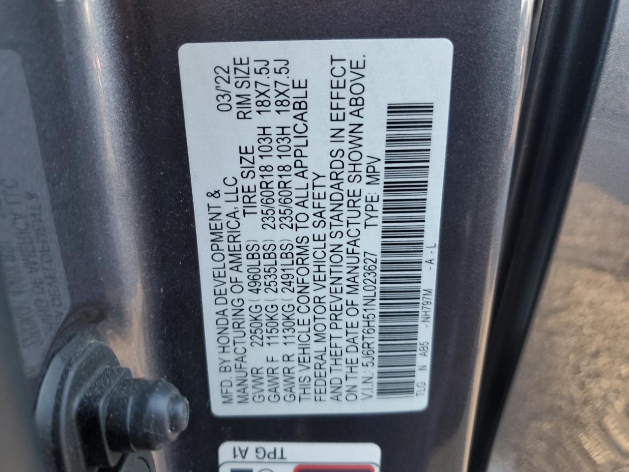 2022 Honda CR-V - Image 14