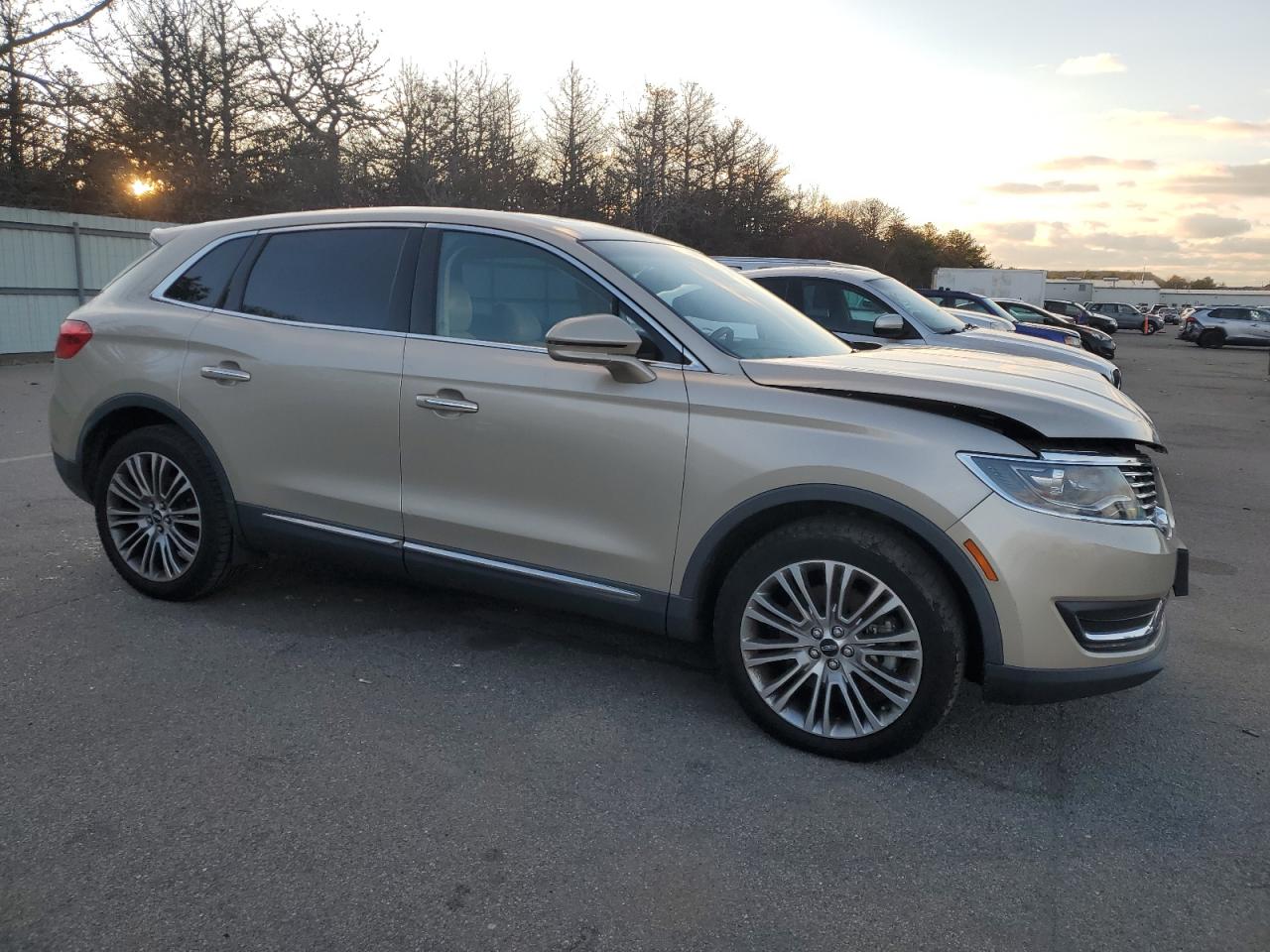 VIN 2LMPJ8LR3HBL45425 2017 LINCOLN MKX no.4