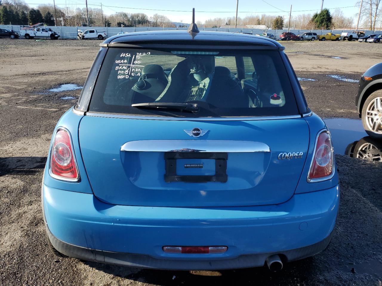 2012 Mini Cooper VIN: WMWSU3C58CT263827 Lot: 86017184