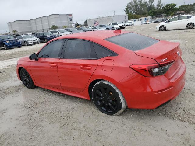  HONDA CIVIC 2022 Czerwony