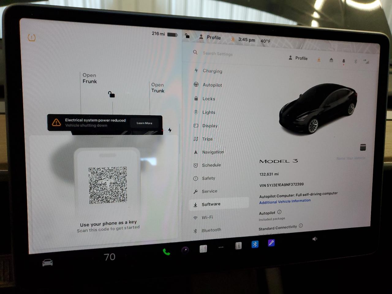 2022 Tesla Model 3 VIN: 5YJ3E1EA9NF372399 Lot: 88236385