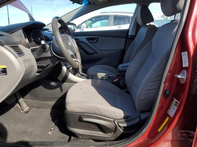  HYUNDAI ELANTRA 2016 Red
