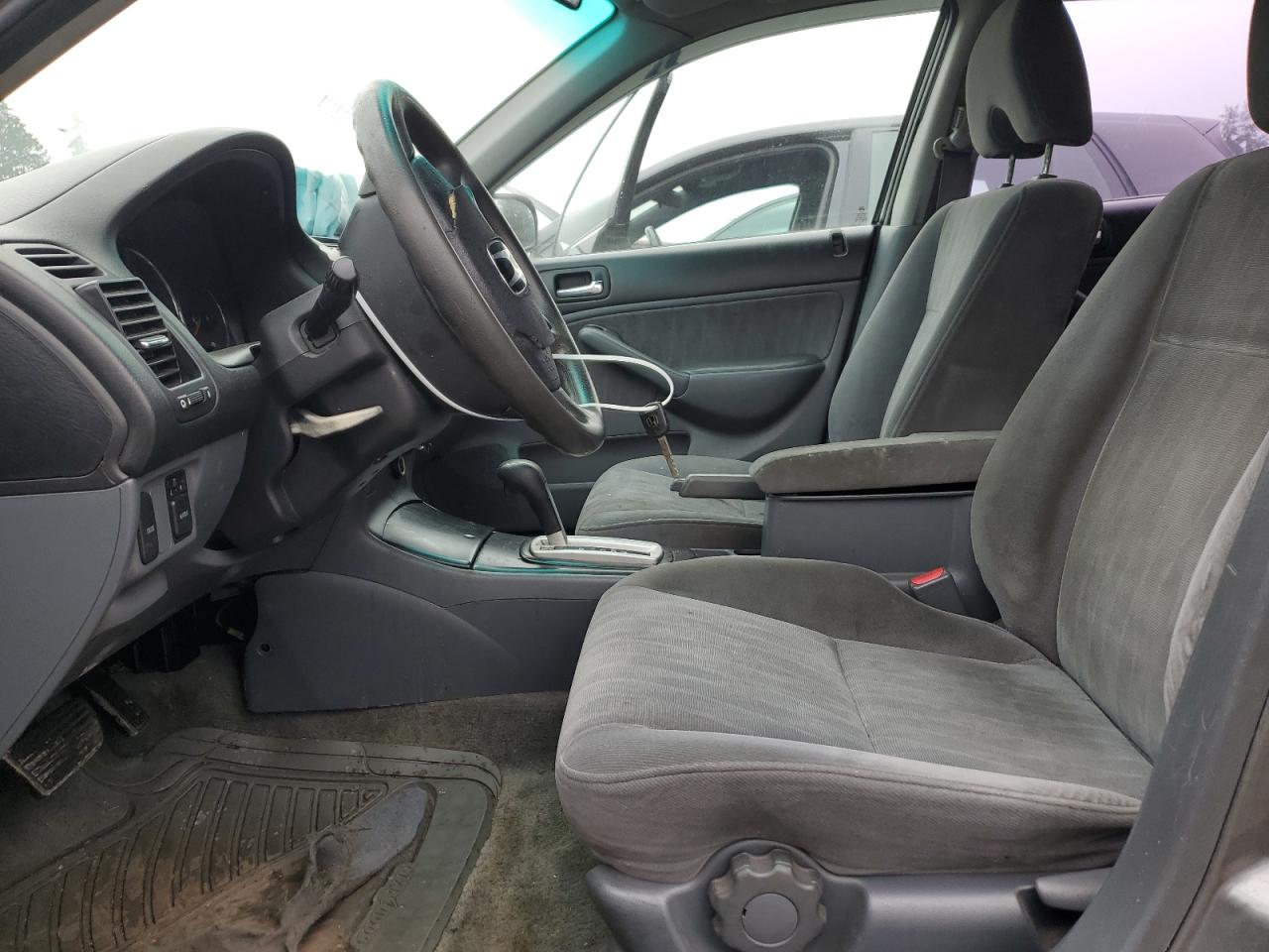 2004 Honda Civic Lx VIN: 2HGES16574H597868 Lot: 87832985