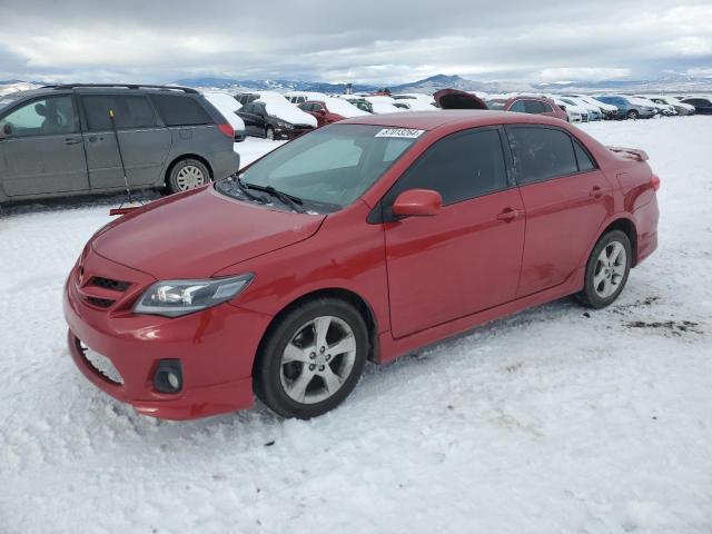  TOYOTA COROLLA 2012 Червоний