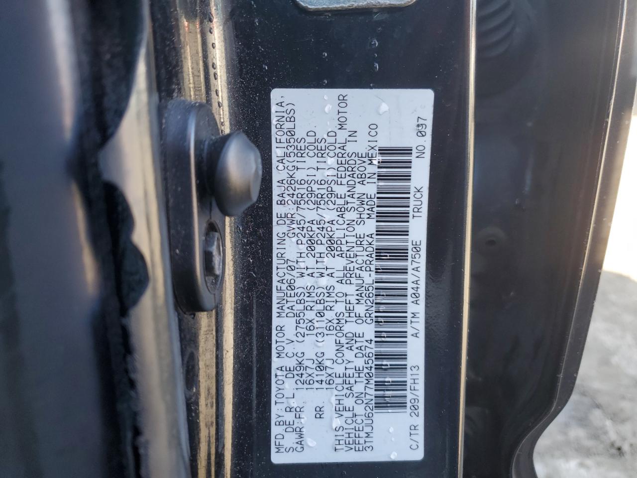 2007 Toyota Tacoma - Image 12