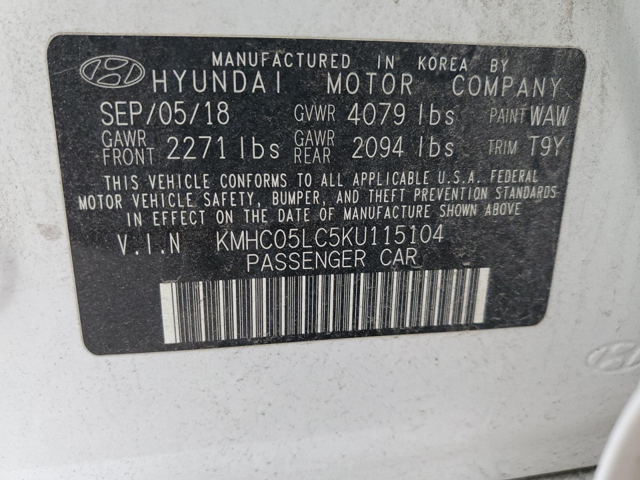 2019 Hyundai IONIQ - Image 12