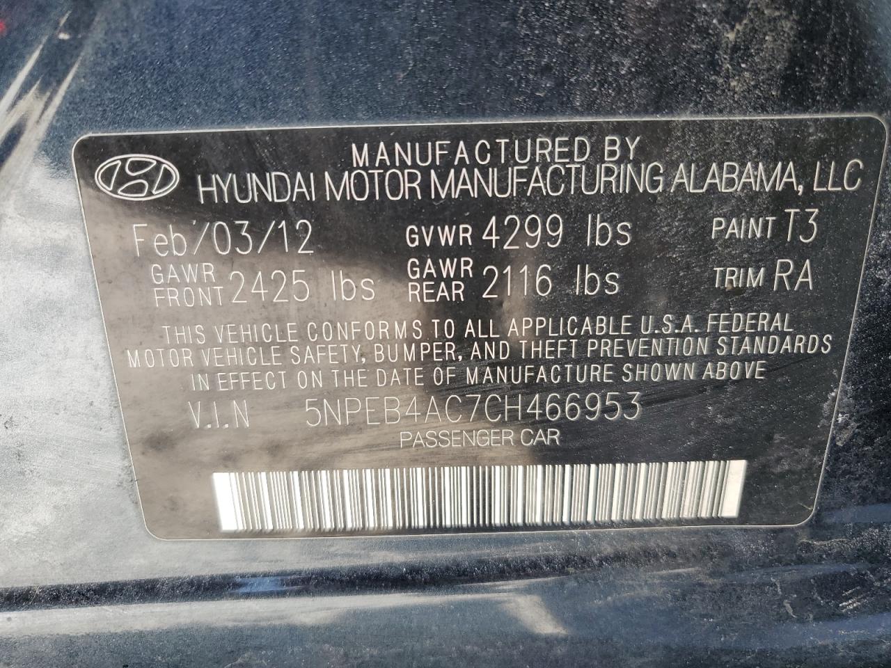 2012 Hyundai Sonata - Image 13