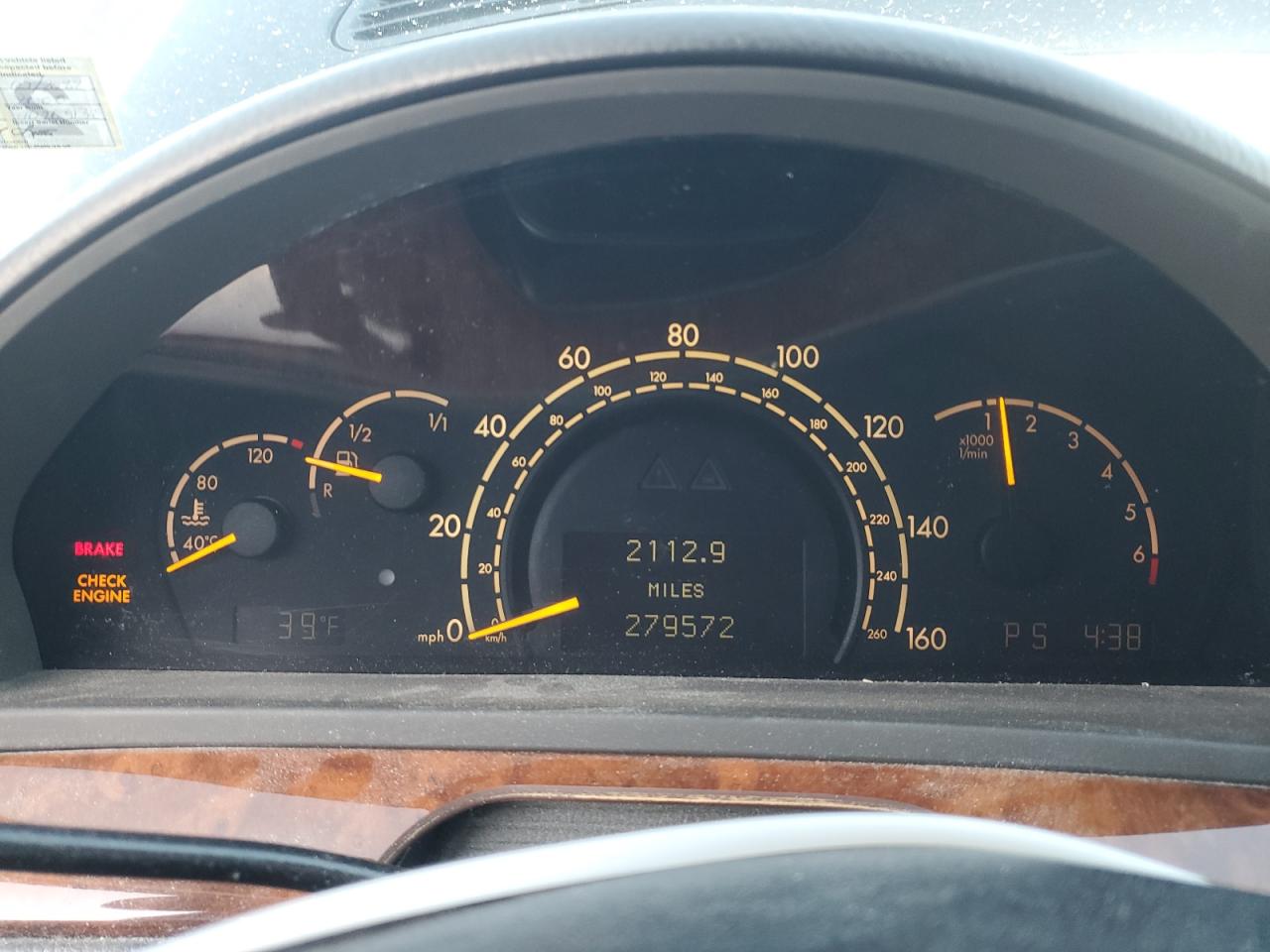2000 Mercedes-Benz S-klasse - Image 9