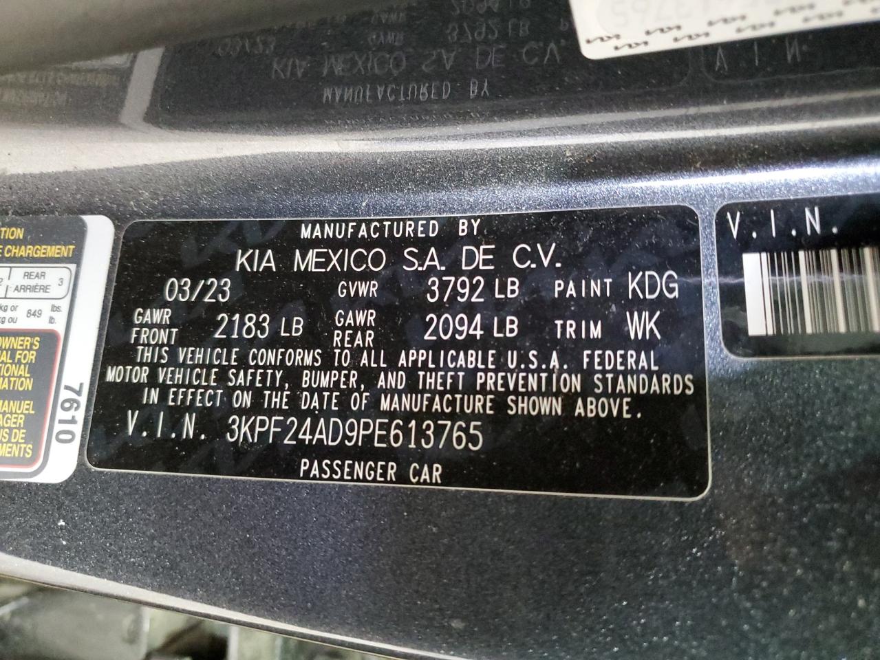 2023 Kia Forte - Image 12