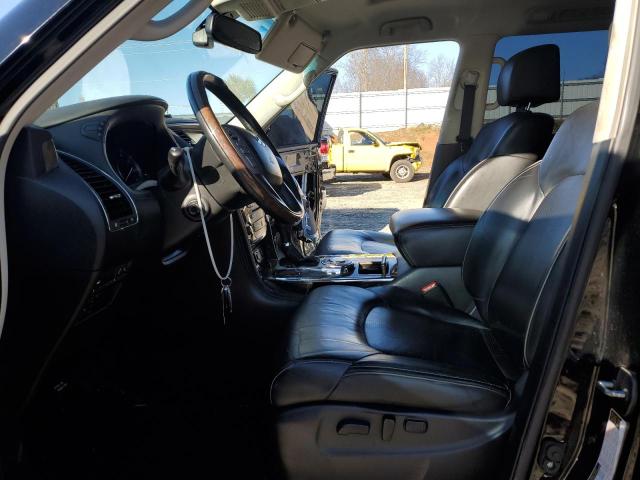  INFINITI QX80 2017 Черный