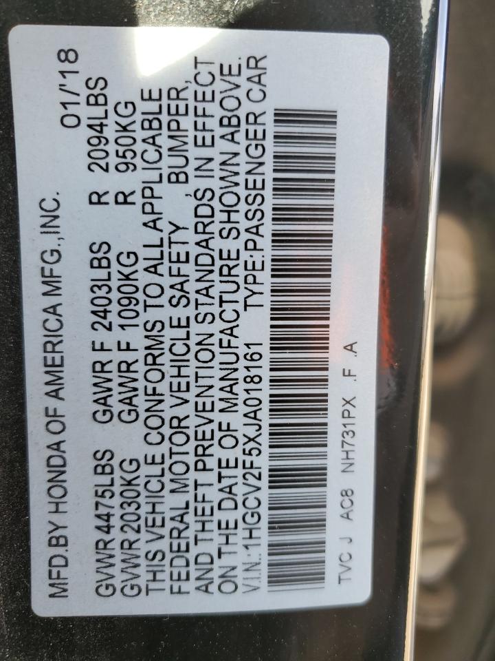 2018 Honda Accord - Image 12