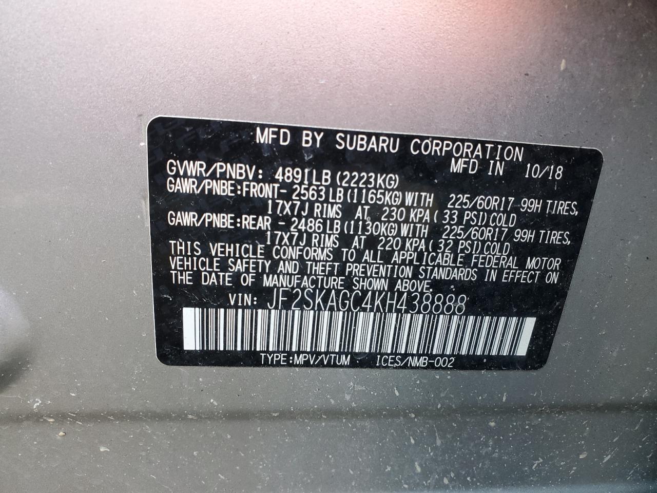 2019 Subaru Forester - Image 13