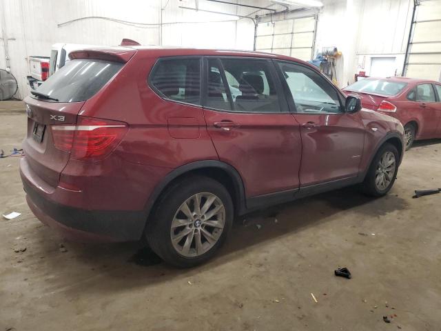  BMW X3 2013 Бордовый