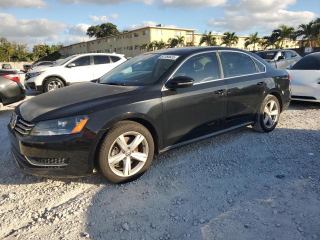  VOLKSWAGEN PASSAT 2012 Black