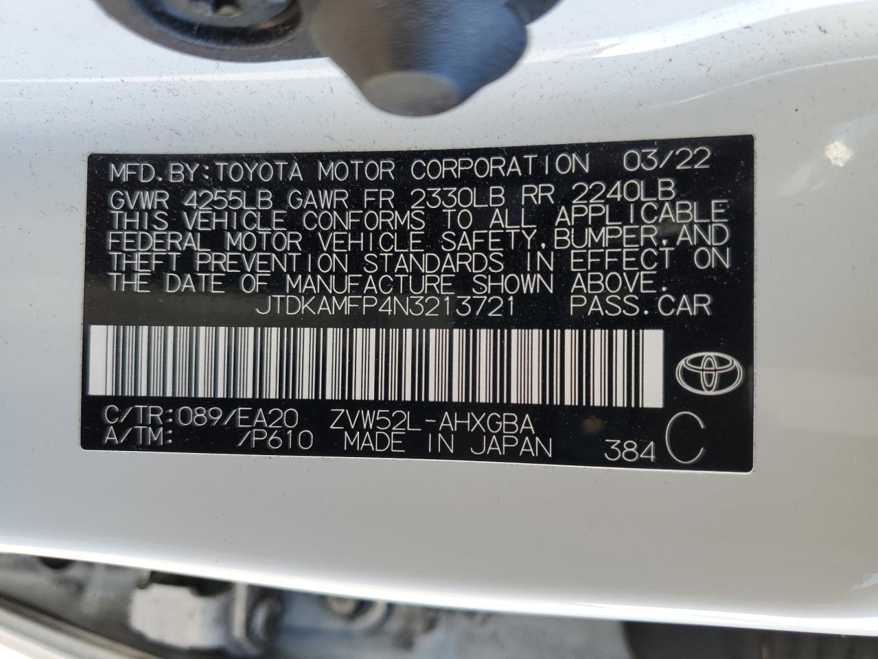 2022 Toyota Prius - Image 14