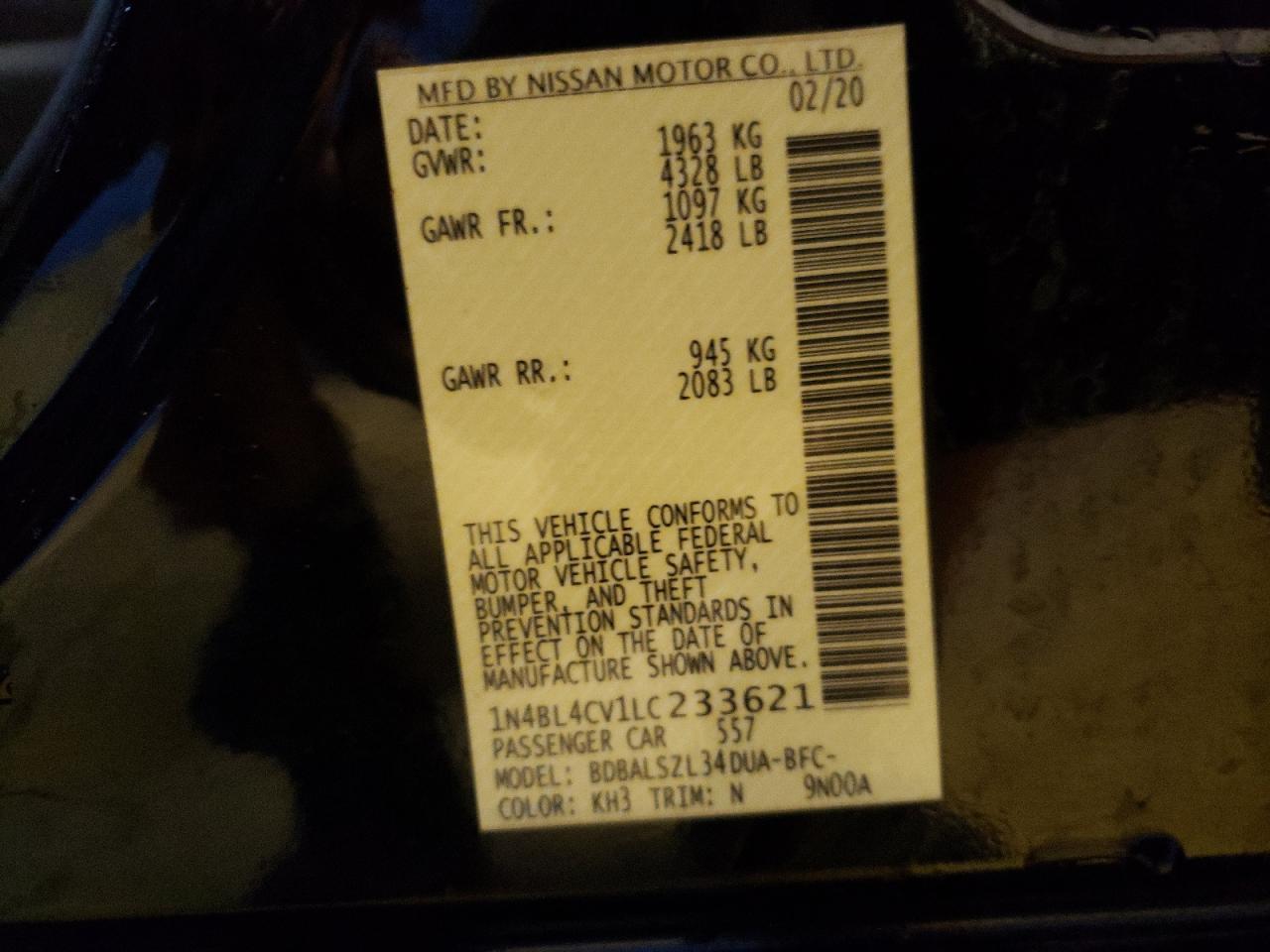 2020 Nissan Altima - Image 13