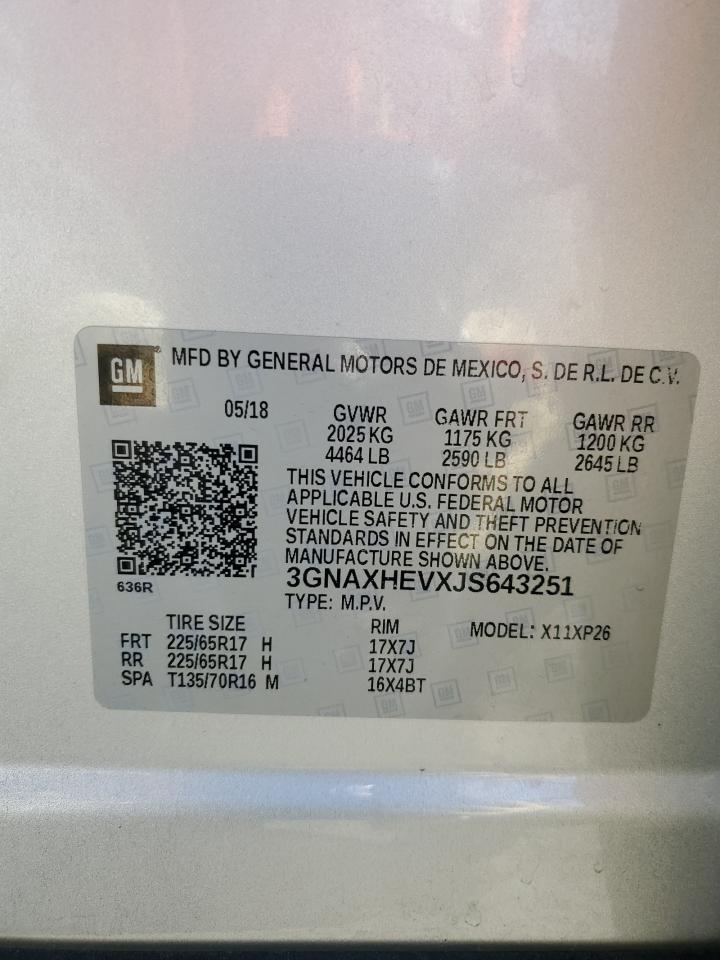 2018 Chevrolet Equinox - Image 14